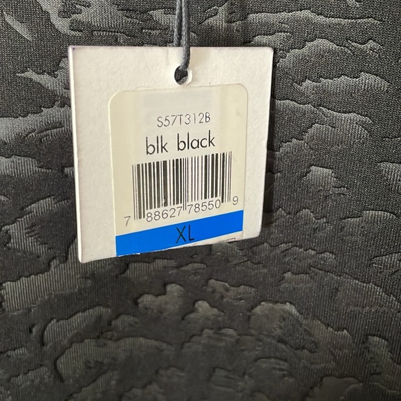 NWT Calvin Klein Black Top. XL - Picture 3 of 7